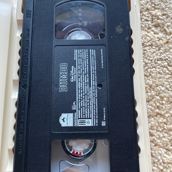 Dumbo Masterpiece Collection Vintage VHS - Picture 2 of 3